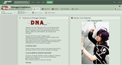Desktop Screenshot of dnangels-feathers.deviantart.com