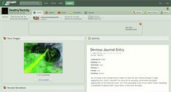 Desktop Screenshot of deathlytoxicity.deviantart.com
