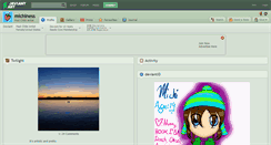Desktop Screenshot of michiness.deviantart.com