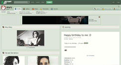 Desktop Screenshot of anyry.deviantart.com