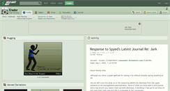 Desktop Screenshot of erador.deviantart.com
