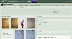 Desktop Screenshot of millennium4000.deviantart.com