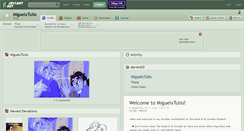Desktop Screenshot of miguelxtulio.deviantart.com