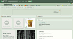 Desktop Screenshot of ero-chibi-chan.deviantart.com