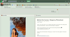 Desktop Screenshot of link-da-link.deviantart.com
