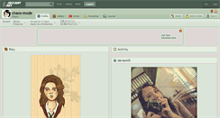 Desktop Screenshot of chaos-mode.deviantart.com