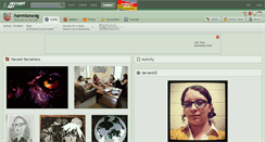 Desktop Screenshot of hermione4g.deviantart.com