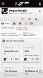 Mobile Screenshot of exquisiteoath.deviantart.com