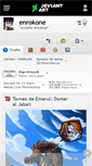 Mobile Screenshot of enrokone.deviantart.com