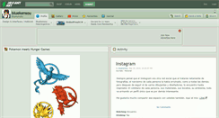 Desktop Screenshot of bluekensou.deviantart.com