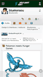 Mobile Screenshot of bluekensou.deviantart.com