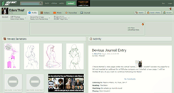 Desktop Screenshot of edensthief.deviantart.com