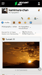 Mobile Screenshot of kamimura-chan.deviantart.com