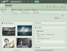 Tablet Screenshot of nnicoliello.deviantart.com