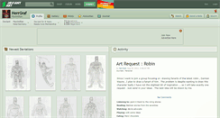 Desktop Screenshot of herrgraf.deviantart.com