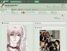 Tablet Screenshot of naruto-hinata-fan-1.deviantart.com