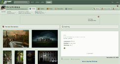 Desktop Screenshot of o-r-c-h-i-d-e-a.deviantart.com