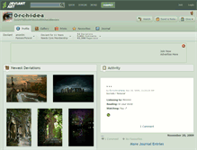 Tablet Screenshot of o-r-c-h-i-d-e-a.deviantart.com