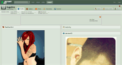 Desktop Screenshot of hugodnz.deviantart.com