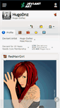 Mobile Screenshot of hugodnz.deviantart.com