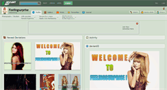 Desktop Screenshot of feelingsurprise.deviantart.com