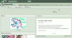 Desktop Screenshot of nextgencookie.deviantart.com
