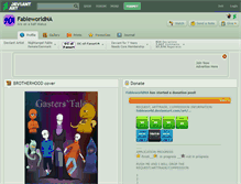 Tablet Screenshot of fableworldna.deviantart.com
