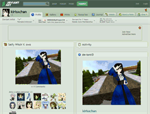 Tablet Screenshot of kirisxchan.deviantart.com