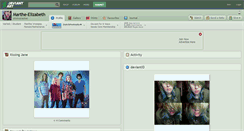 Desktop Screenshot of marthe-elizabeth.deviantart.com