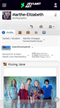 Mobile Screenshot of marthe-elizabeth.deviantart.com