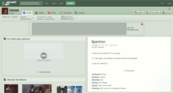 Desktop Screenshot of osiolek.deviantart.com