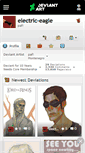Mobile Screenshot of electric-eagle.deviantart.com