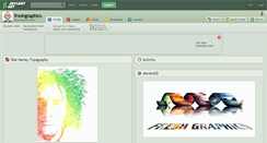 Desktop Screenshot of freshgraphics.deviantart.com