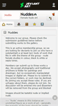 Mobile Screenshot of nuddes.deviantart.com