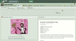 Desktop Screenshot of darklurker003.deviantart.com