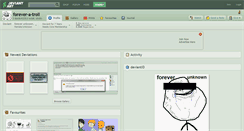 Desktop Screenshot of forever-a-troll.deviantart.com