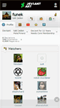Mobile Screenshot of funek.deviantart.com