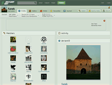 Tablet Screenshot of funek.deviantart.com