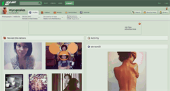 Desktop Screenshot of mycupcakes.deviantart.com