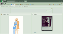 Desktop Screenshot of mybff.deviantart.com