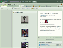 Tablet Screenshot of ifx-forumites.deviantart.com