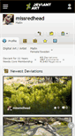 Mobile Screenshot of missredhead.deviantart.com