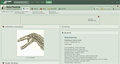 Desktop Screenshot of nickotheartist.deviantart.com