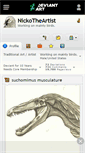 Mobile Screenshot of nickotheartist.deviantart.com
