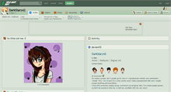 Desktop Screenshot of darkstarz42.deviantart.com