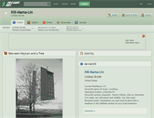 Tablet Screenshot of kill-mama-lin.deviantart.com