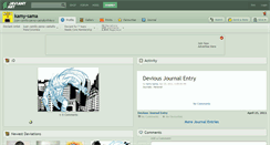 Desktop Screenshot of kamy-sama.deviantart.com