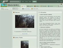 Tablet Screenshot of natures-garden.deviantart.com