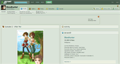 Desktop Screenshot of bloodhunter.deviantart.com