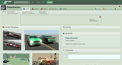 Desktop Screenshot of emberdrachen.deviantart.com